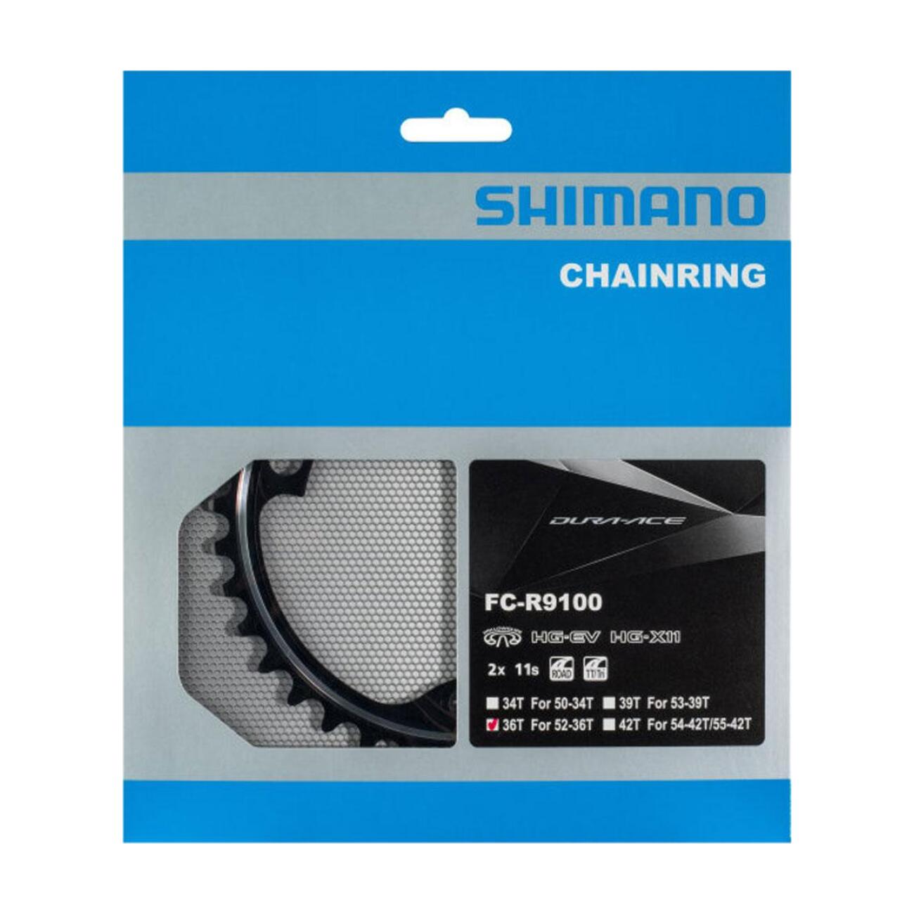 
                SHIMANO převodník - DURA ACE R9100 34 - černá
            