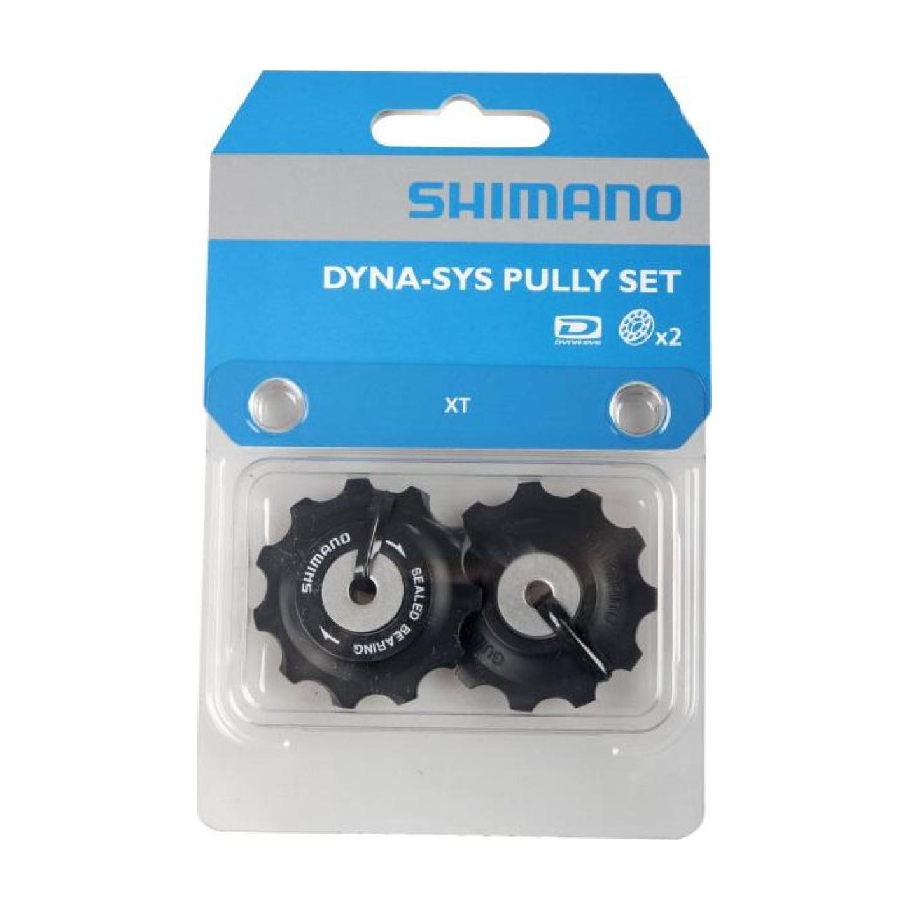 
                SHIMANO kladky pro přehazovačku - PULLEYS RD-M773/M786 - černá
            