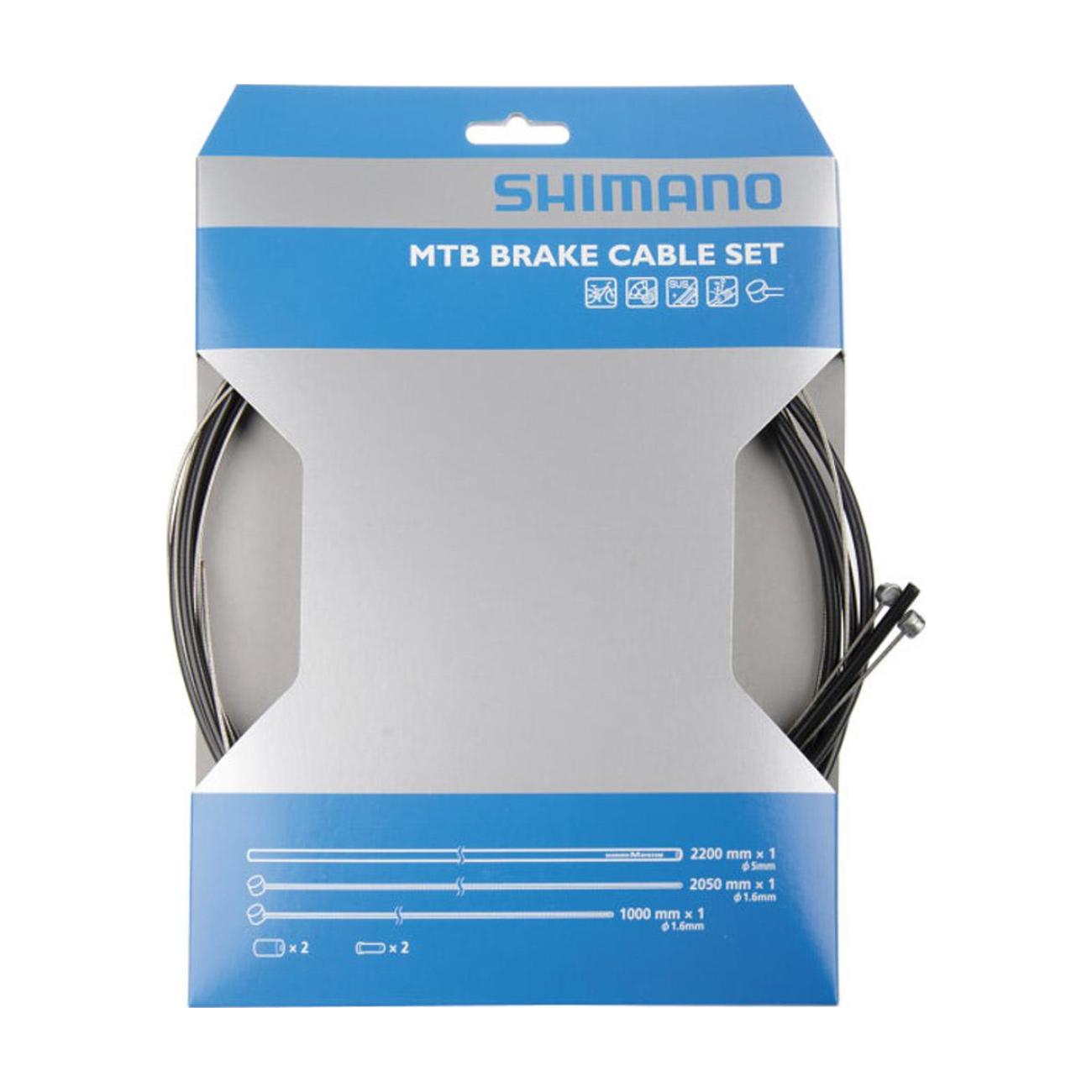 
                SHIMANO brzdová kabeláž - CABLING MTB - černá
            