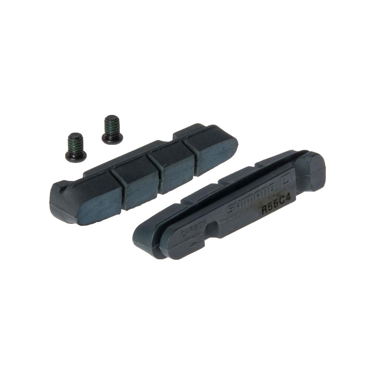 
                SHIMANO brzdové gumičky - RUBBERS R55C4 - černá
            