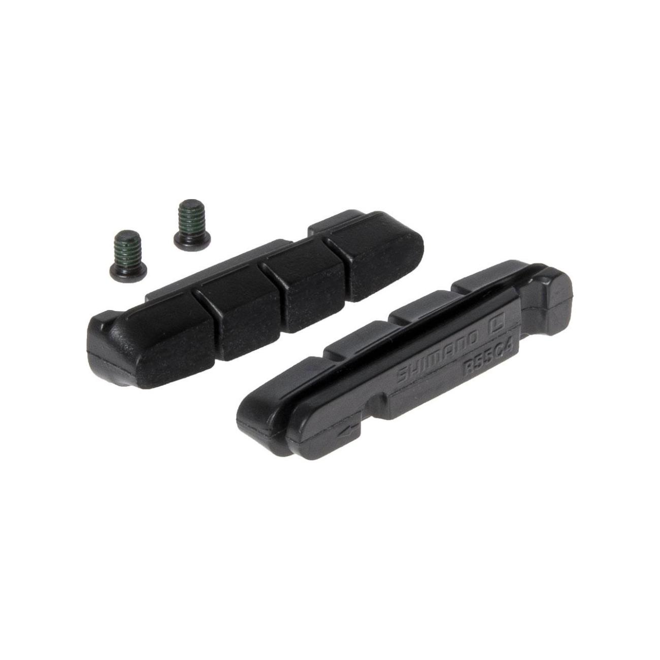 
                SHIMANO brzdové gumičky - RUBBERS R55C4 - černá
            