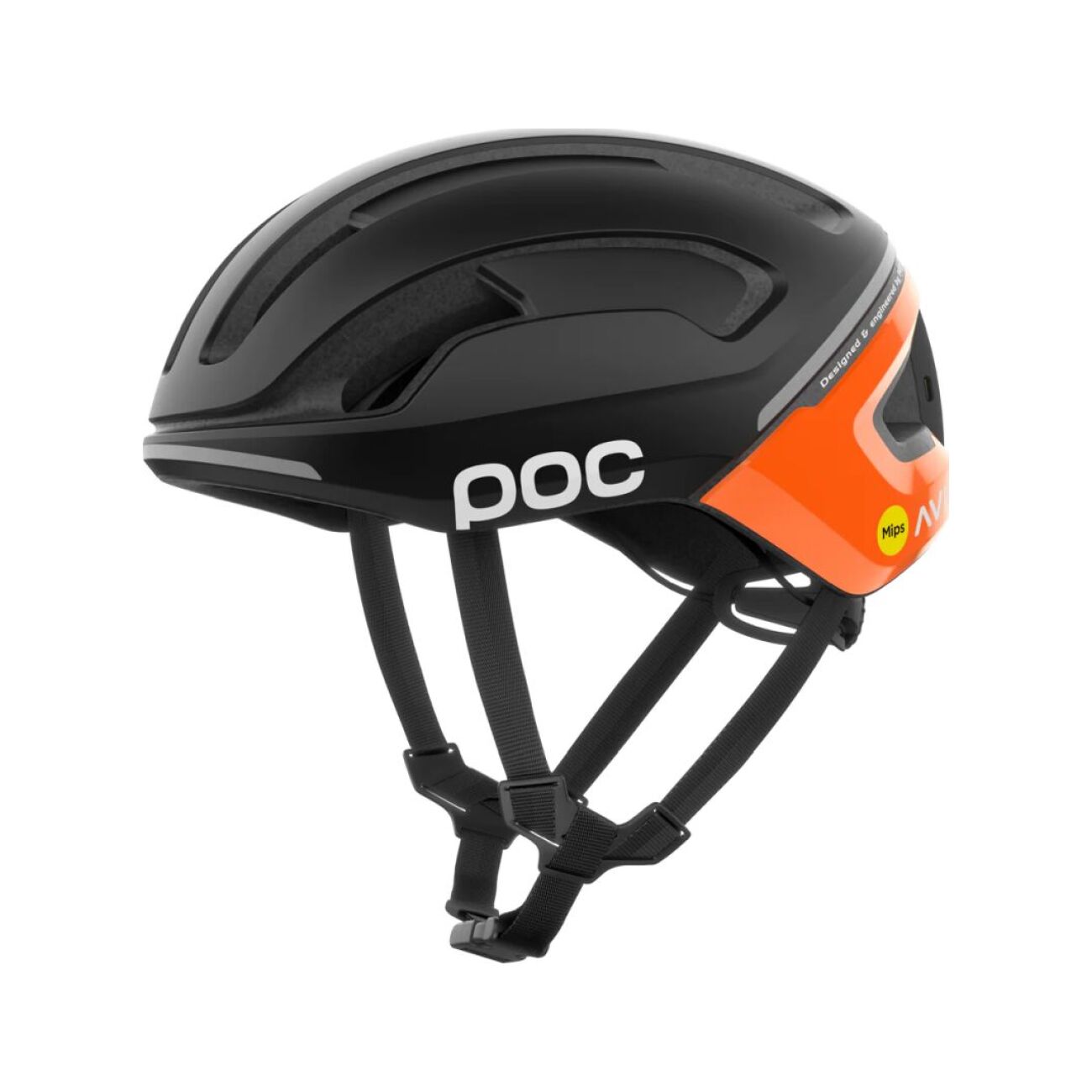 
                POC Cyklistická přilba - OMNE BEACON MIPS - černá/oranžová (54-59 cm)
            