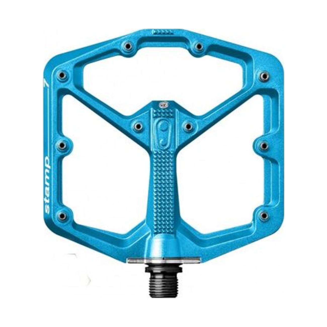 
                CRANKBROTHERS pedály - STAMP 7 Large - modrá
            