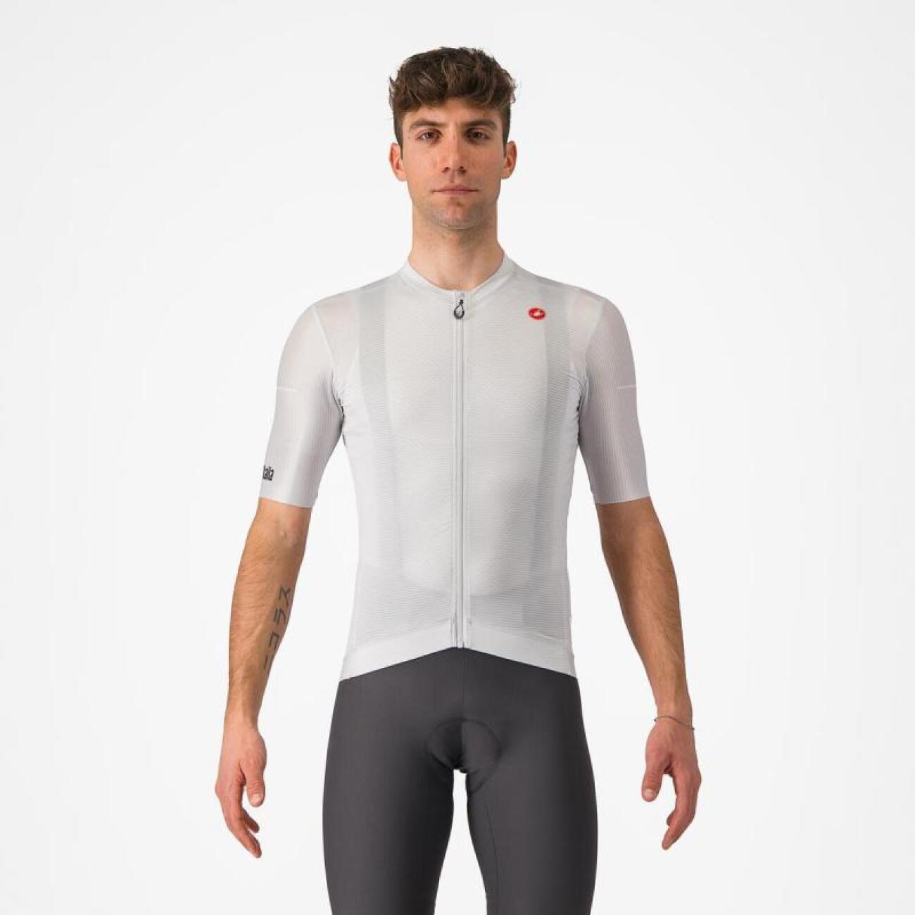
                CASTELLI Cyklistický dres s krátkým rukávem - #GIRO TROFEO - šedá 3XL
            