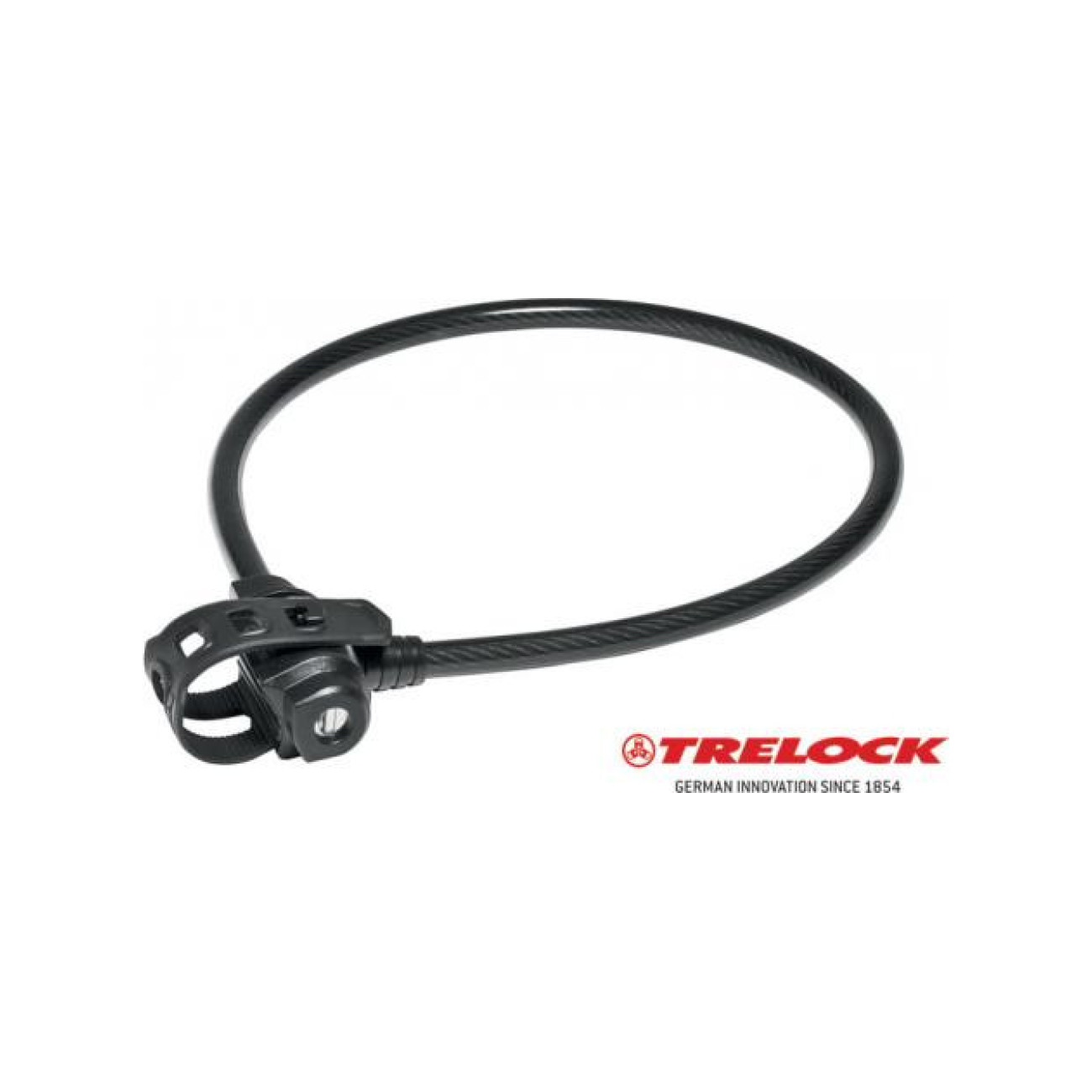 
                TRELOCK zámek na kolo - KS 222/75/12 + HOLDER FIXXGO  - černá
            