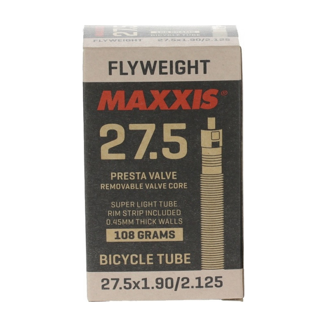 
                MAXXIS duše - FLYWEIGHT 27.5x1.9/2.125 - černá
            