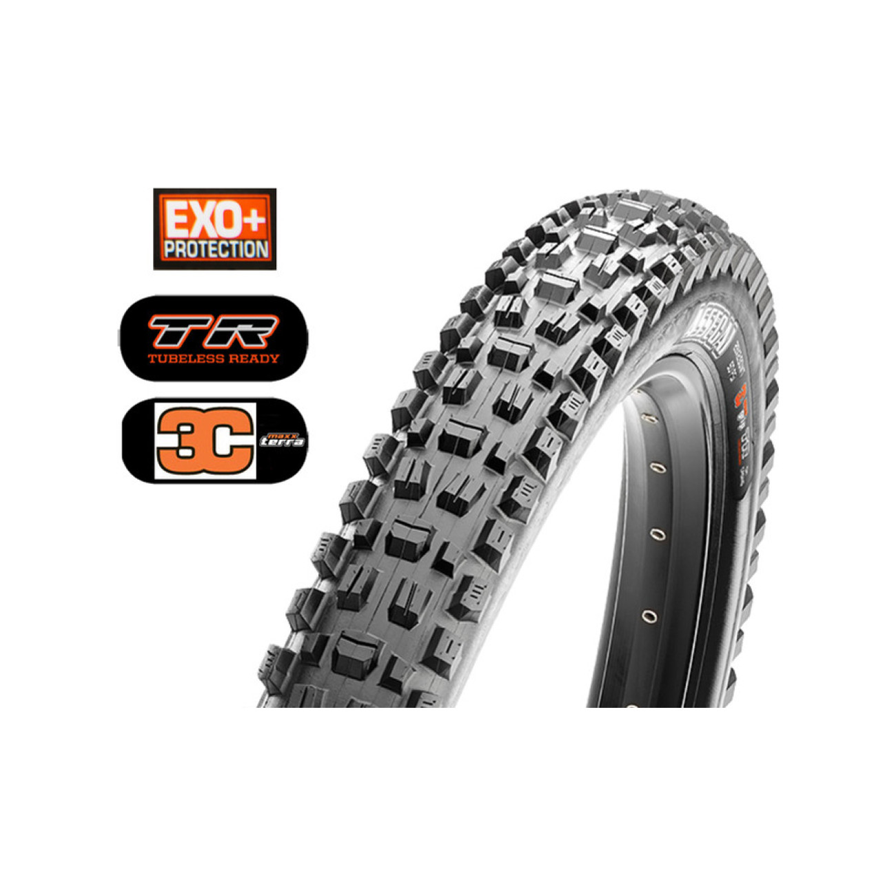 MAXXIS plášť - ASSEGAI 3CT/EXO+/TR 29" x 2.60 - černá