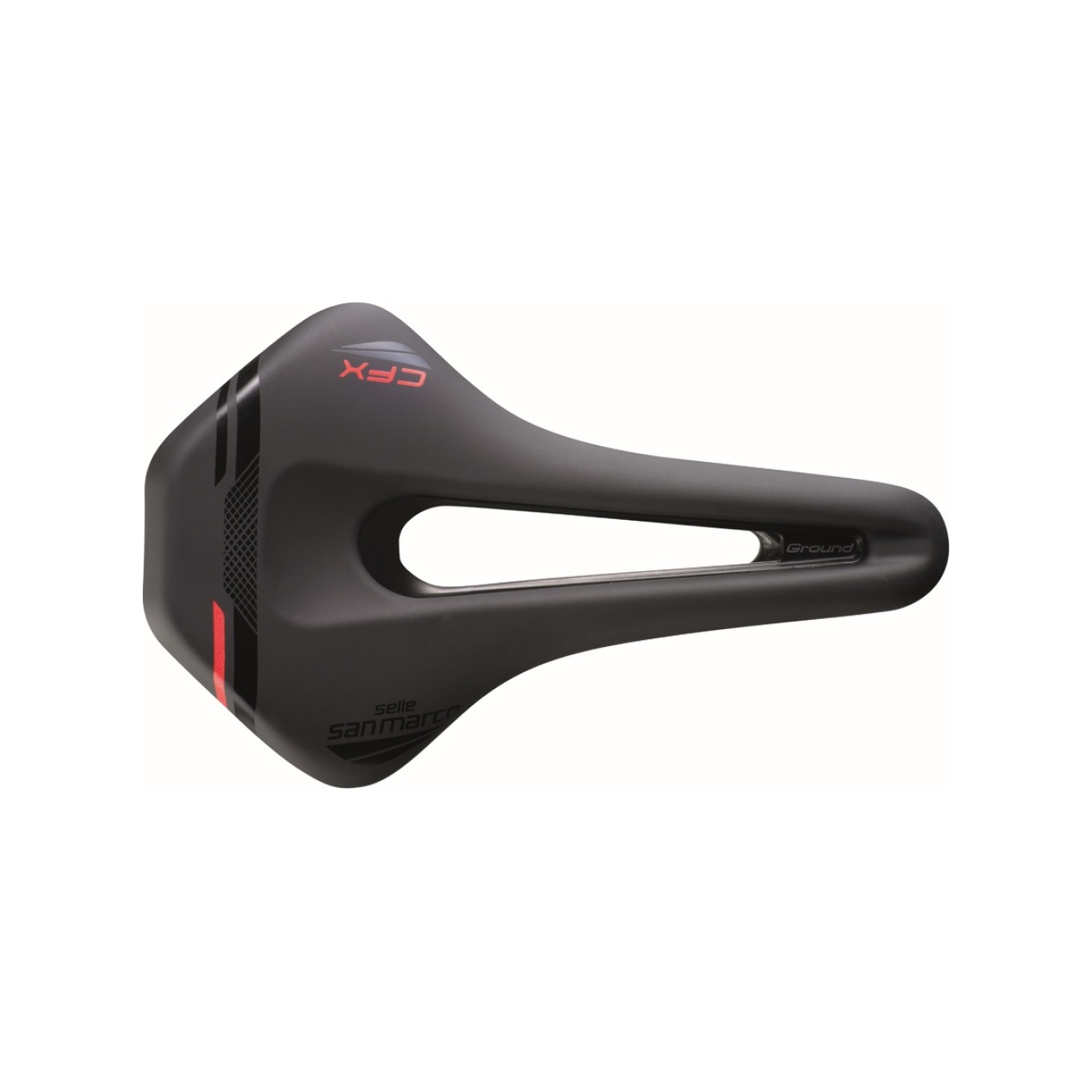 
                SELLE SAN MARCO sedlo - GROUND CARBON FX NARROW - šedá
            