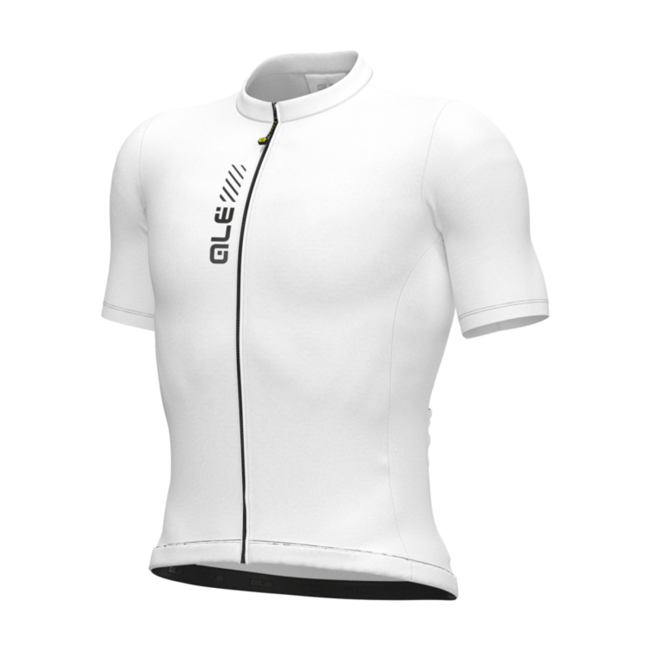 
                ALÉ Cyklistický dres s krátkým rukávem - PRAGMA COLOR BLOCK - bílá 2XL
            