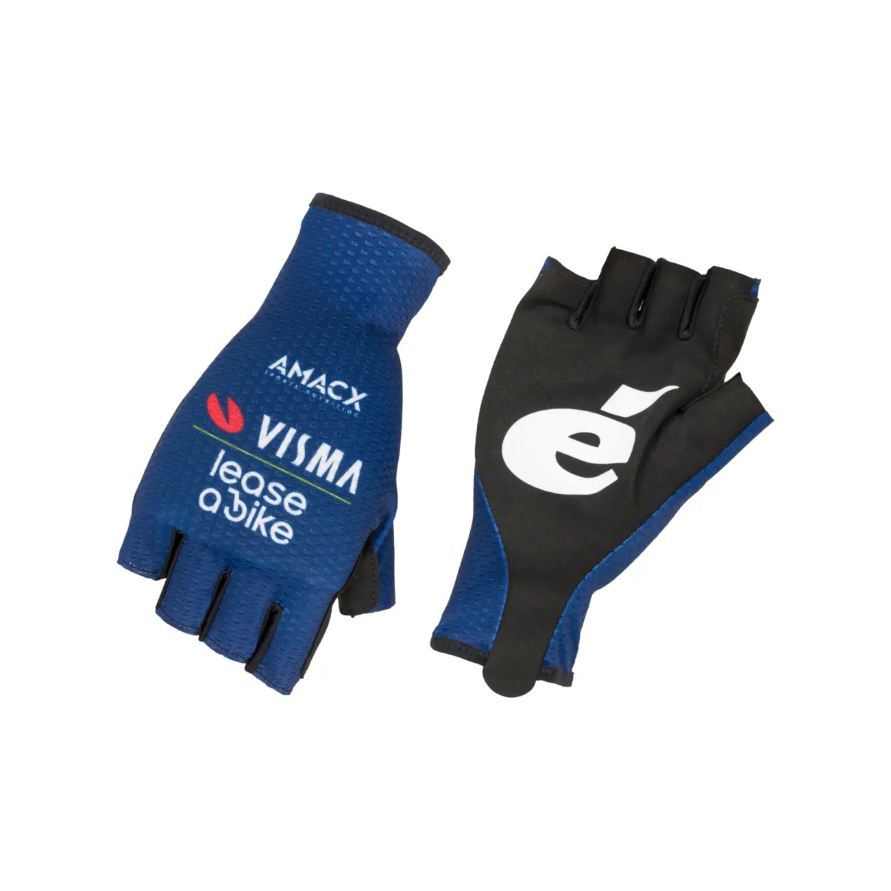 
                AGU Cyklistické rukavice krátkoprsté - TDF 2024 TEAM VISMA | LEASE A BIKE - modrá XL
            