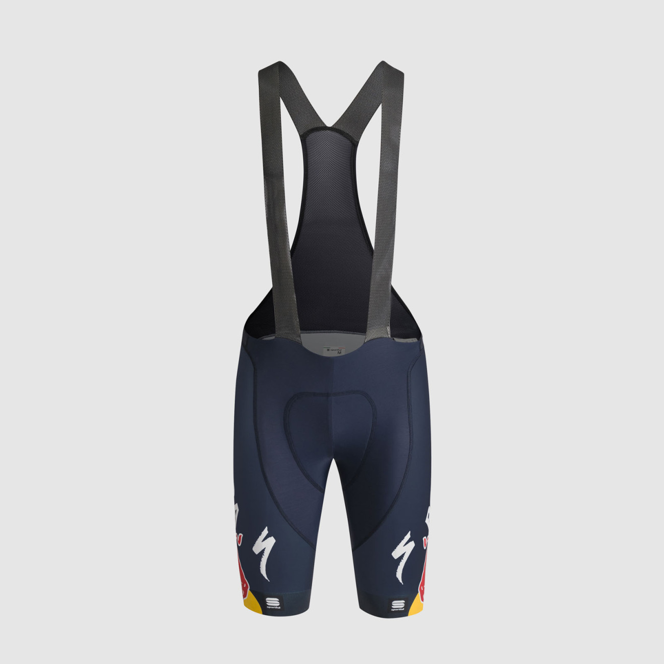 
                SPORTFUL Cyklistické kalhoty krátké s laclem - RED BULL BORA - HANSGROHE BODYFIT CLASSIC - modrá 3XL
            