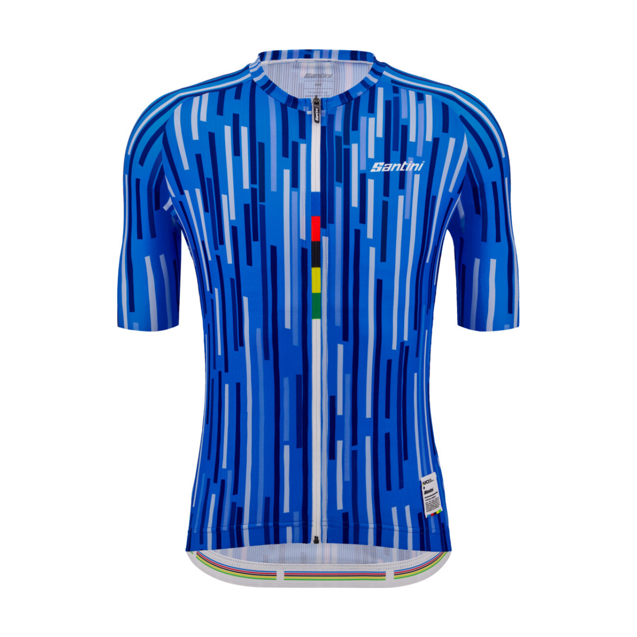 
                SANTINI Cyklistický dres s krátkým rukávem - UCI SALO\' DEL GARDA 1962 - modrá 3XL
            