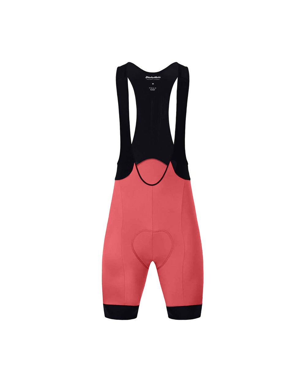 
                HOLOKOLO Cyklistické kalhoty krátké s laclem - ELITE - červená/černá 4XL
            