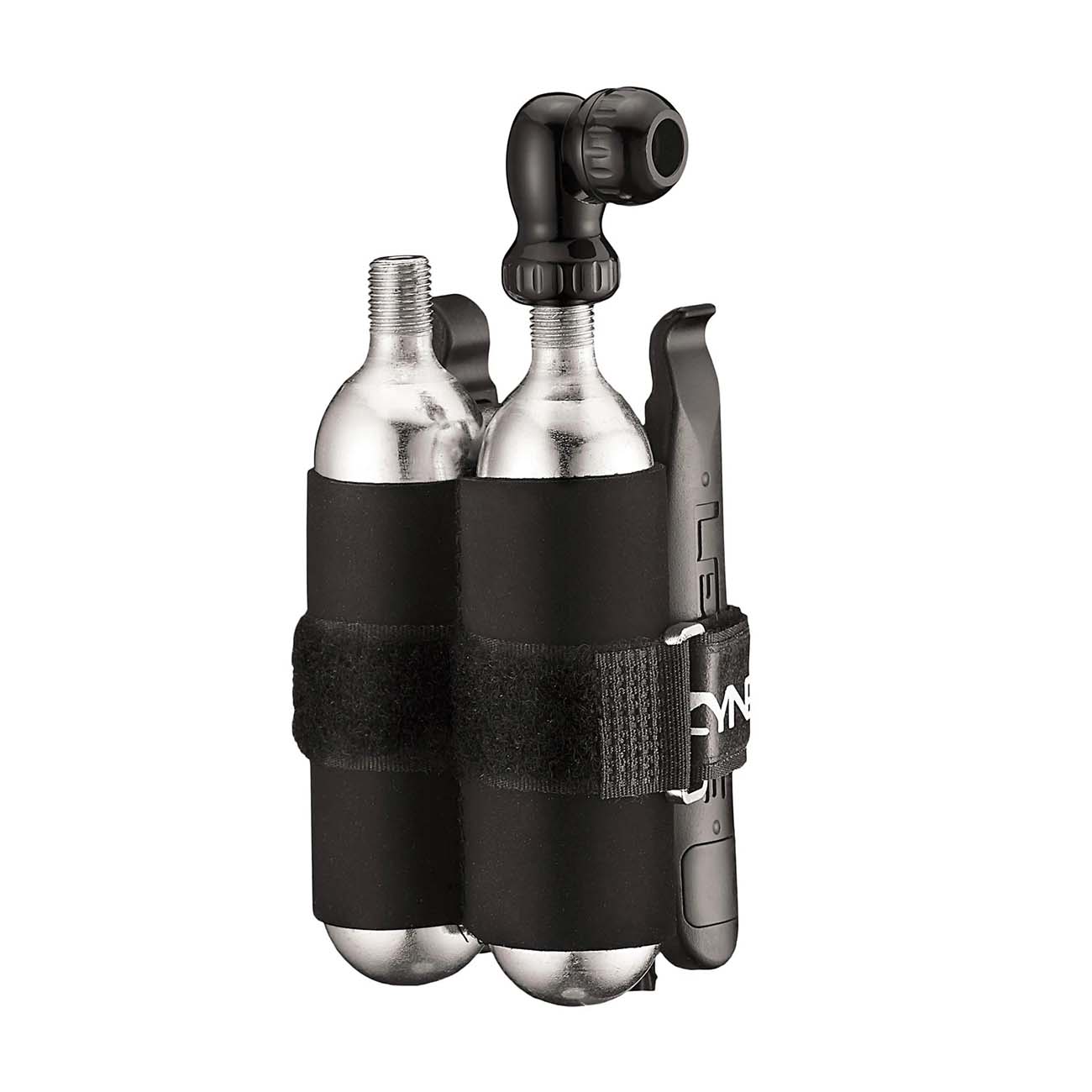 
                LEZYNE CO2 pumpa/pumpička - TWIN KIT 25G - černá/stříbrná
            