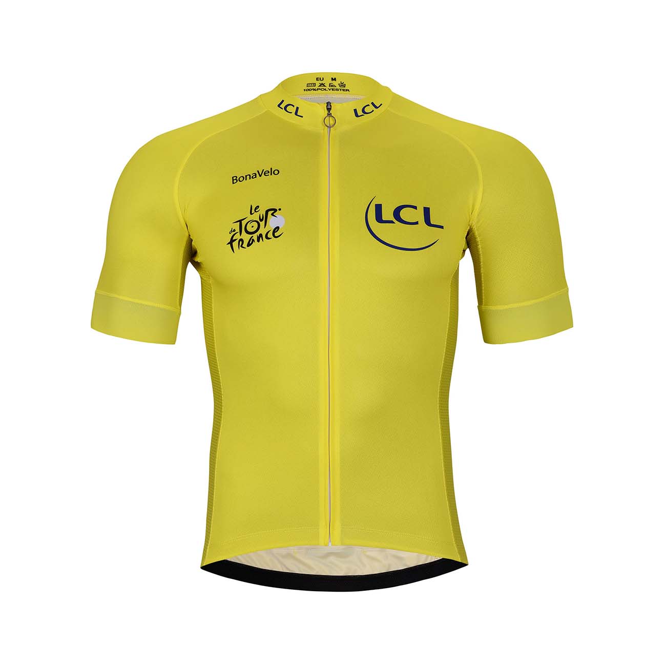 
                BONAVELO Cyklistický dres s krátkým rukávem - TOUR DE FRANCE 2024 - žlutá XS
            