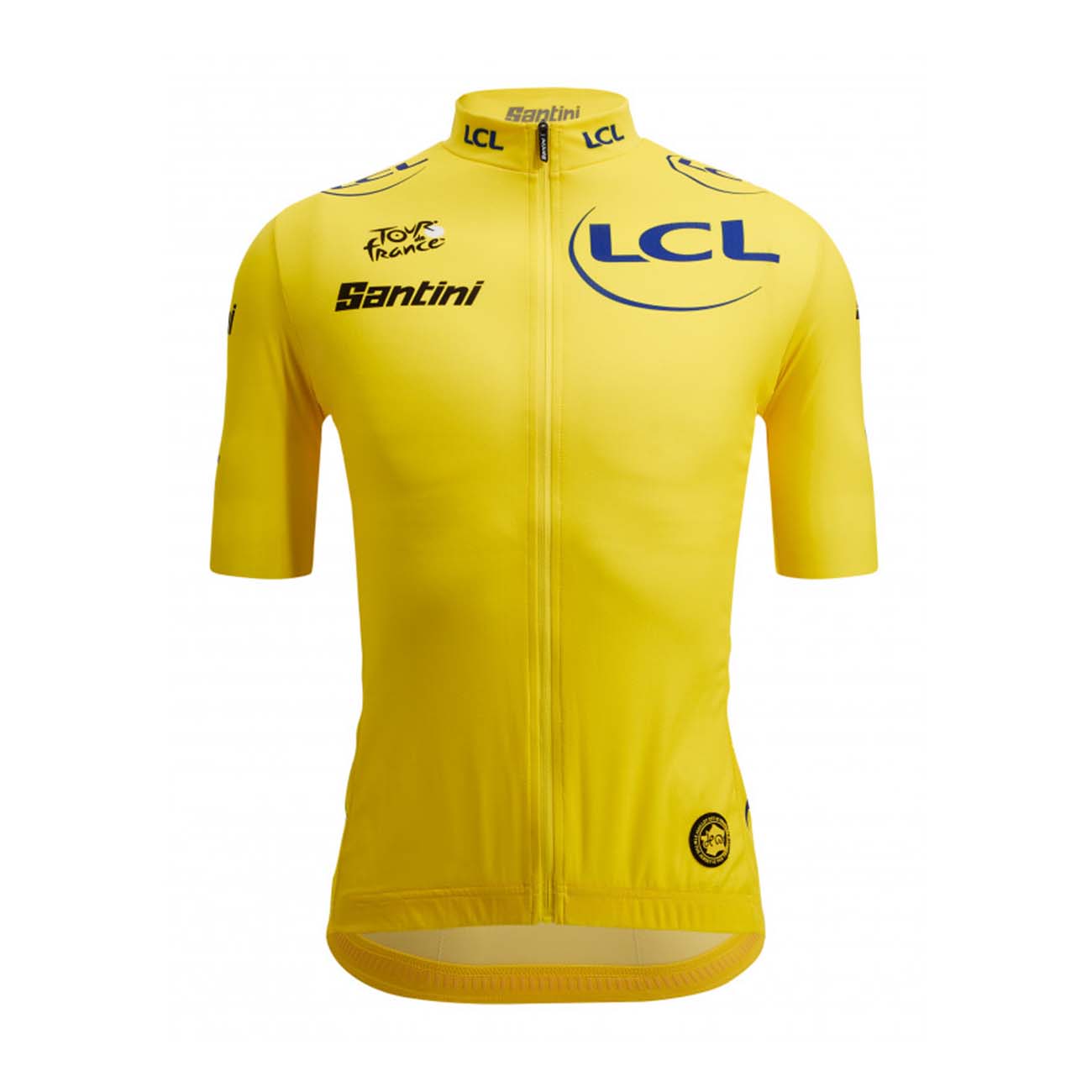 
                SANTINI Cyklistický dres s krátkým rukávem - TOUR DE FRANCE 2024 - žlutá 4XL
            